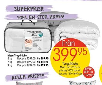 EKO Tyngdtäcke erbjuda