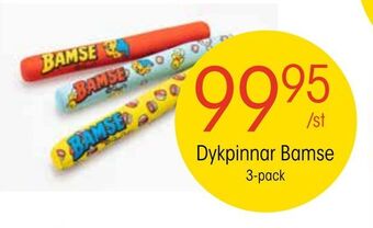 EKO Dykpinnar Bamse erbjuda