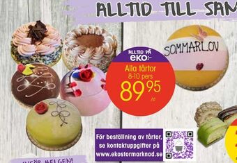 EKO Tårtor erbjuda