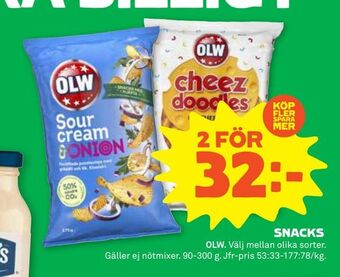 Stora Coop Snacks erbjuda