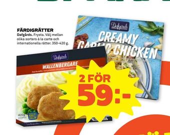 Stora Coop Färdigrätter erbjuda