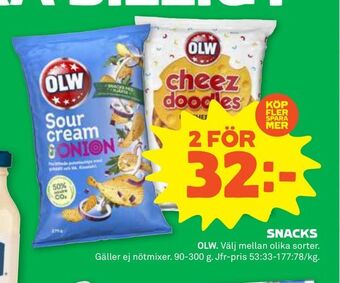 Stora Coop Snacks erbjuda