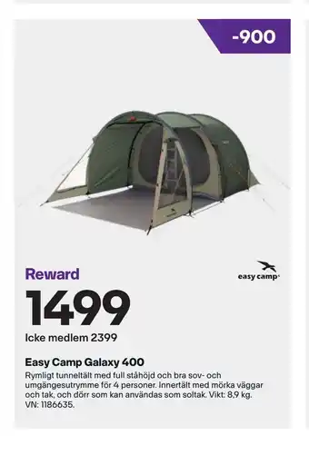 Easy Camp Galaxy 400