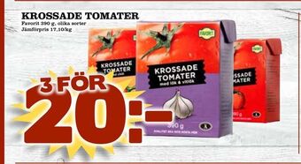 Nelins Krossade tomater erbjuda