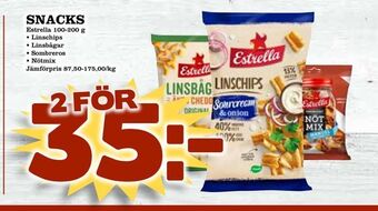Nelins Snacks erbjuda