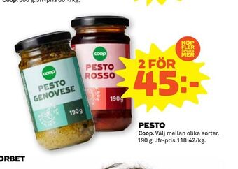 Stora Coop Pesto erbjuda