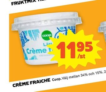Stora Coop Crème fraiche erbjuda