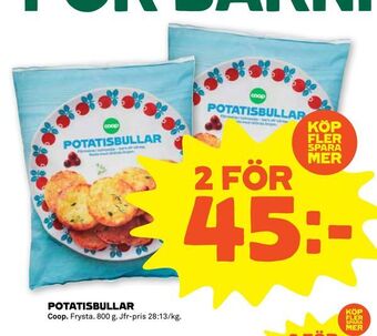 Stora Coop Potatisbullar erbjuda