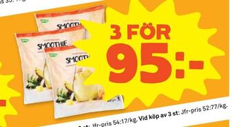 Stora Coop Fruktmix till smoothie erbjuda