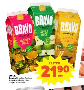Coop Juice erbjuda