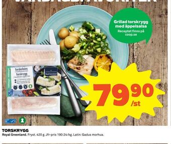 Coop Torskrygg erbjuda
