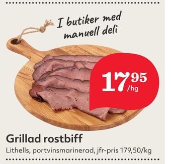 Hemköp Grillad rostbiff erbjuda