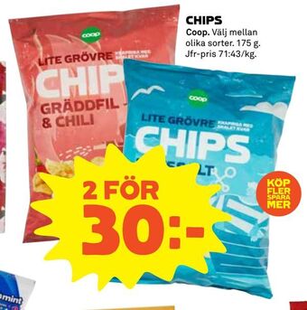 Coop Chips erbjuda