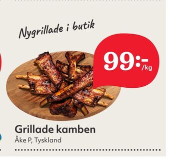 Hemköp Grillade kamben erbjuda