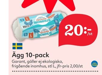 Hemköp Ägg 10-pack erbjuda
