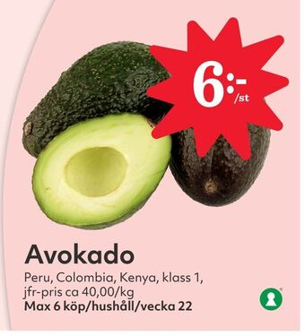 Hemköp Avokado erbjuda