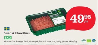 Hemköp Svensk blandfärs erbjuda