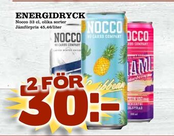 Rinkeby Matcenter Energidryck erbjuda