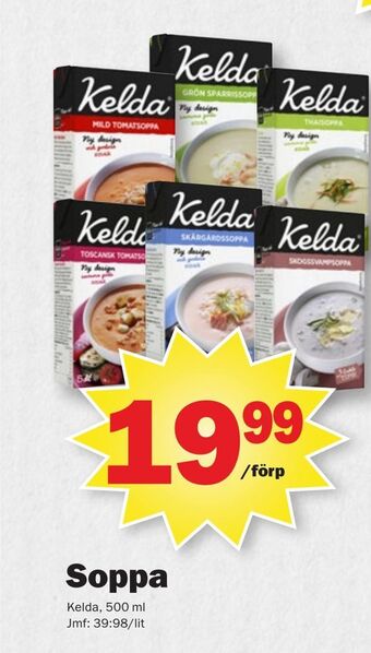 Pekås Soppa erbjuda