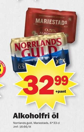 Pekås Alkoholfri öl erbjuda