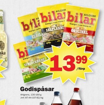 Pekås Godispåsar erbjuda