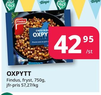 Tempo Oxpytt erbjuda