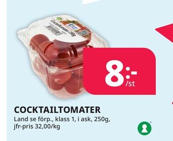 Tempo Cocktailtomater erbjuda