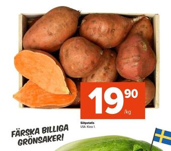 Coop Extra Sötpotatis erbjuda