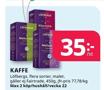 Tempo Kaffe erbjuda