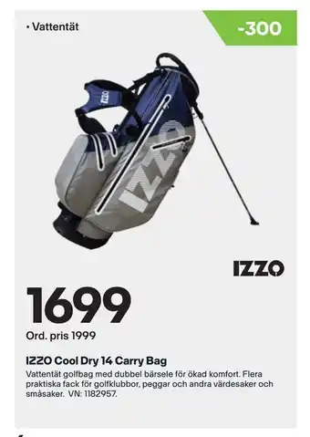 IZZO Cool Dry 14 Carry Bag