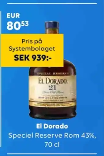 Border Shop El dorado rom erbjuda
