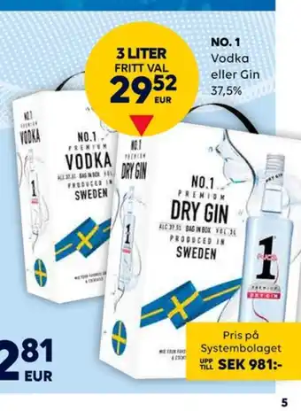 Border Shop No 1 gin erbjuda