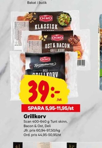 City Gross Scan grillkorv erbjuda