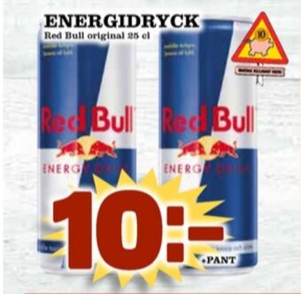Matdax Red bull energidryck erbjuda