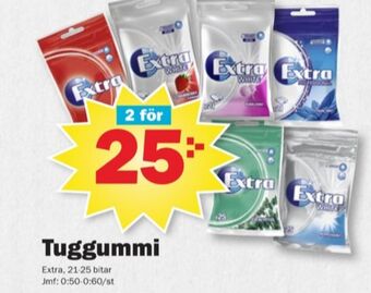 Pekås Extra tuggummi erbjuda