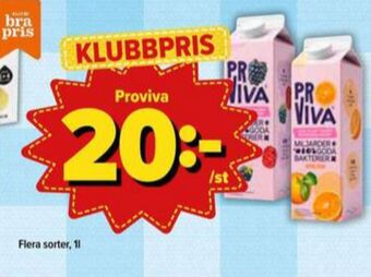Östenssons Proviva fruktdryck erbjuda