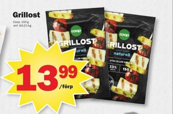 Pekås Coop grillost erbjuda