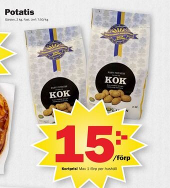 Pekås Gården potatis erbjuda