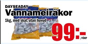 Matdax Vannameiräkor erbjuda