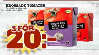 Matdax Krossade tomater erbjuda
