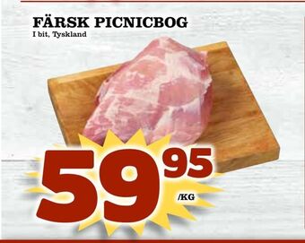 Matdax Färsk picnicbog erbjuda