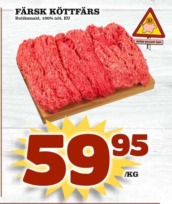 Matdax Färsk köttfärs erbjuda