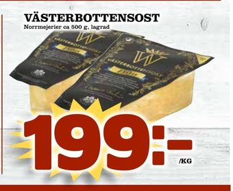 Matdax Västerbottensost erbjuda