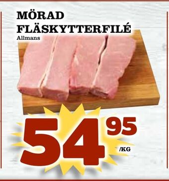 Matdax Mörad fläskytterfilé erbjuda