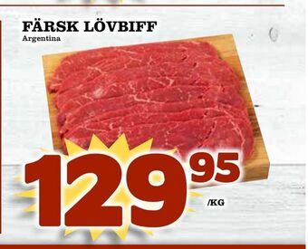 Matdax Färsk lövbiff erbjuda