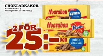 Matvärlden Tensta Chokladkakor erbjuda