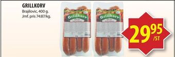 Matvärlden Tensta Grillkorv erbjuda