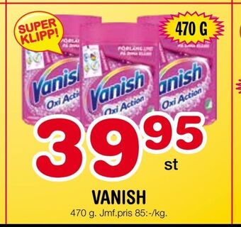 Nya Pulsen Vanish erbjuda