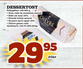 Nya Pulsen Dessertost erbjuda