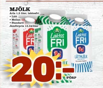 Nya Pulsen Mjölk erbjuda